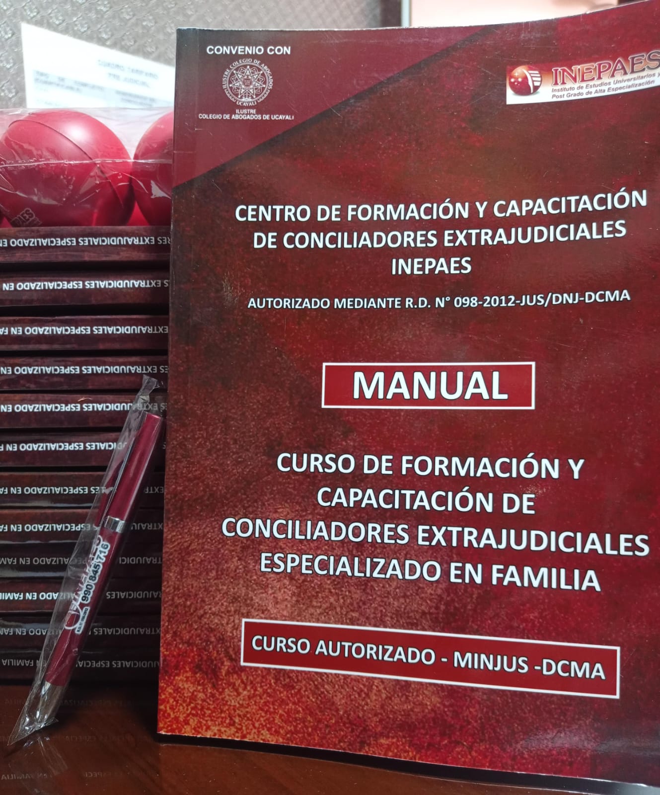 Manual del Curso de Formación y Capacitación de Conciliadores Extrajudiciales